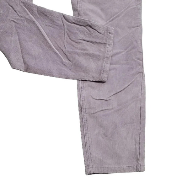 Free People Women's Sun Chaser Corduroy Skinny Ankle Jeans In Frosted Lilac - Picture 4 of 11